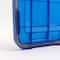 IRIS Element Resistant Clear Plastic Storage Boxes with Blue Lid